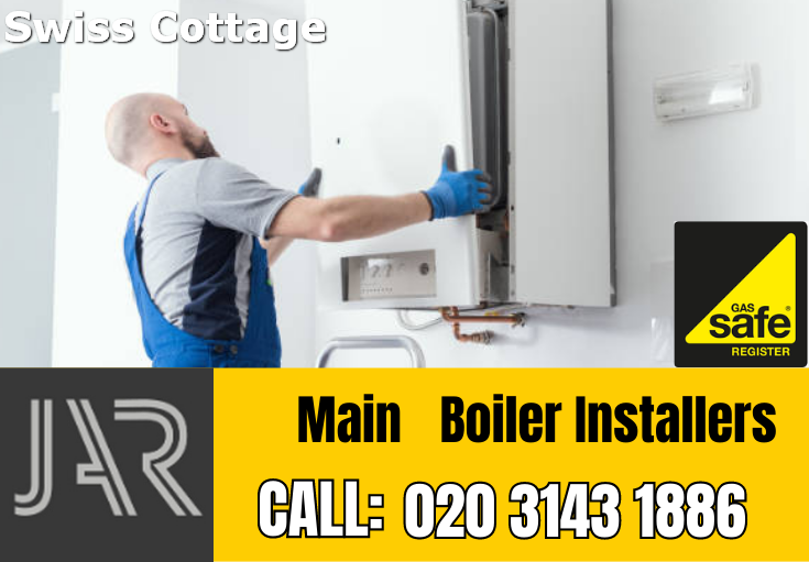Main boiler installation Swiss Cottage